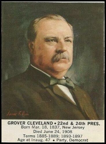 22 Grover Cleveland